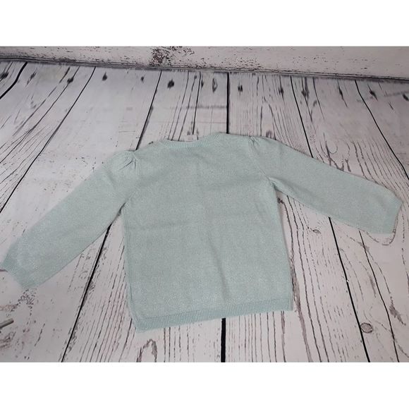 Gymboree Cardigan Sweater Girls 18-24M Blue* - Picture 4 of 6